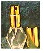 Bottle Atomizer Diamond Shape-Dorothy8-Metal Sprayer (1/4 OZ.) (DOZEN)